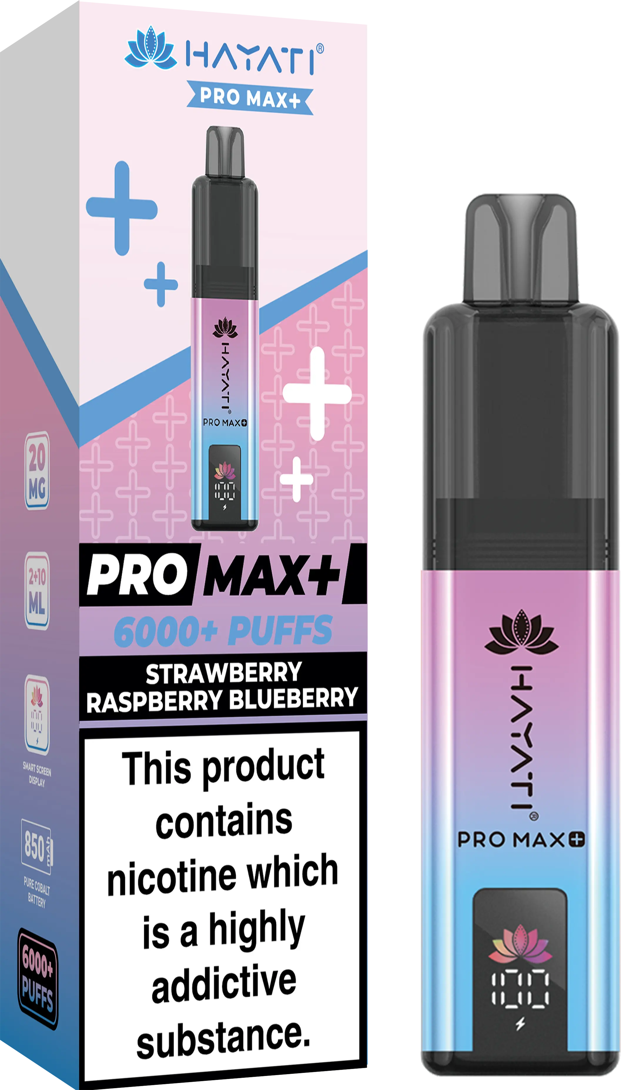 Hayati Pro Max 6000 Puffs Disposable Vape Pack of 10 - Vape wholesale supplies